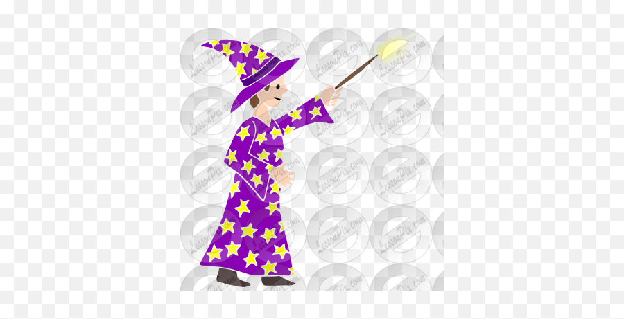 Magic Stencil For Classroom Therapy - Costume Hat Emoji,Magic Clipart
