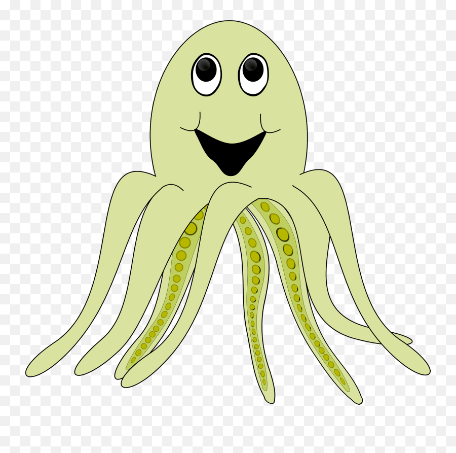 Octopus Animal Silhouettes Drawing Line - Octopus Clip Art Emoji,Octopus Clipart