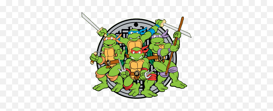 Teenage Mutant Ninja Turtles Vector - Teenage Mutant Ninja Turtles Emoji,Ninja Turtles Logo