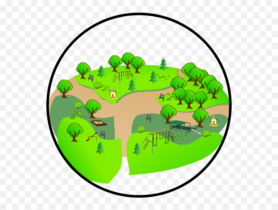 Country Park Clip Art At Clker - Parks Clipart Emoji,Park Clipart
