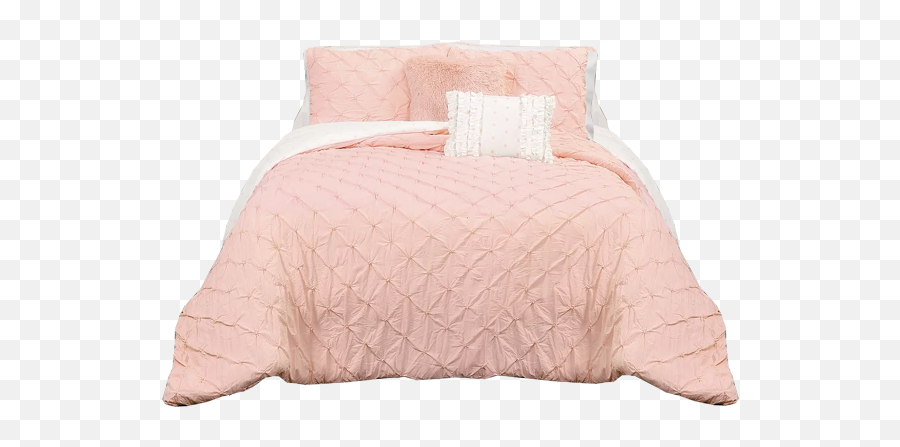 Ornelas 5 Piece Comforter Set Pink Fullqueen - Canopy Bed Pink Bed Transparent Background Emoji,Bed Transparent Background