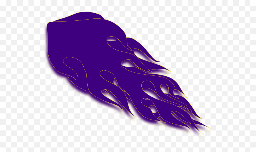 Purple Flame Clip Art At Clkercom - Vector Clip Art Online Purple Fire Clipart Emoji,Fire Vector Png