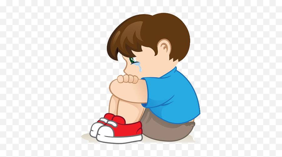 Download Sad Boy Cartoon Png Carsjp Com - Sad Boy Clipart Emoji,Sad Child Clipart