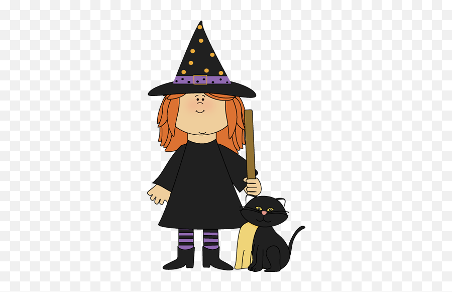 Halloween Clip Art - Halloween Images Witch And Black Cat Clip Art Emoji,Black Cat Clipart