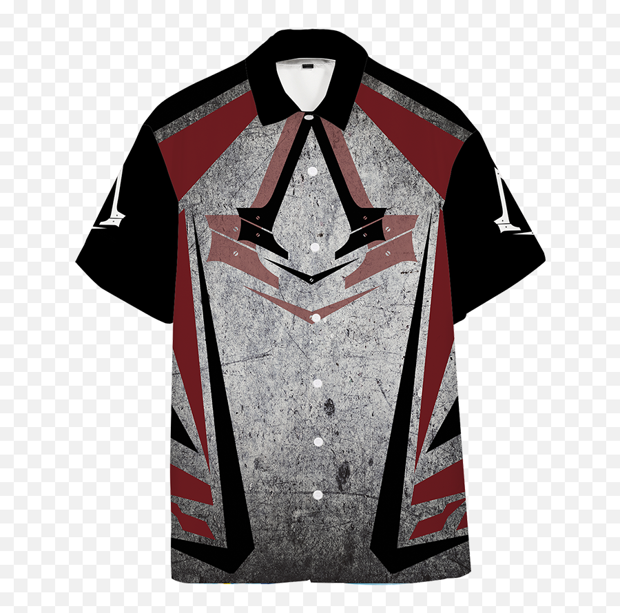 Look Unisex Hawaiian Shirt - Assassins Creed Syndicate Emoji,Assassin's Creed Syndicate Logo