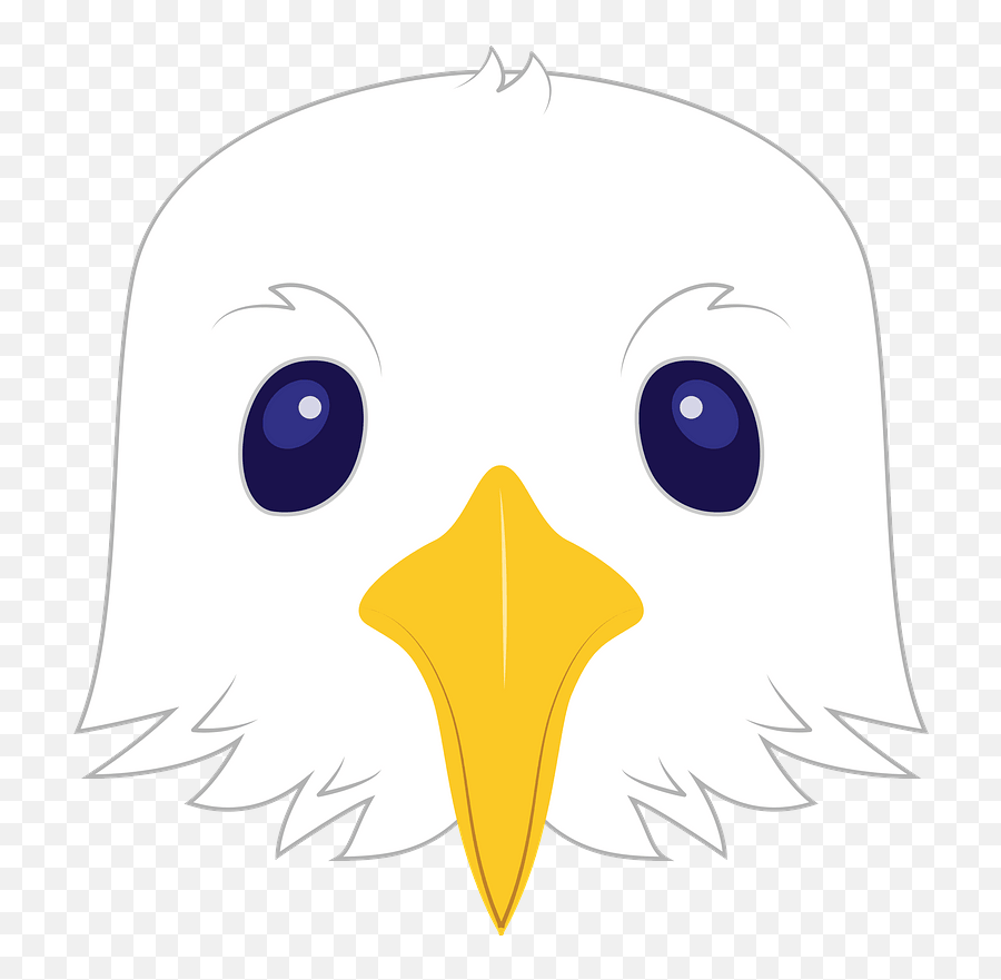 Seagull Face Clipart - Soft Emoji,Seagull Clipart