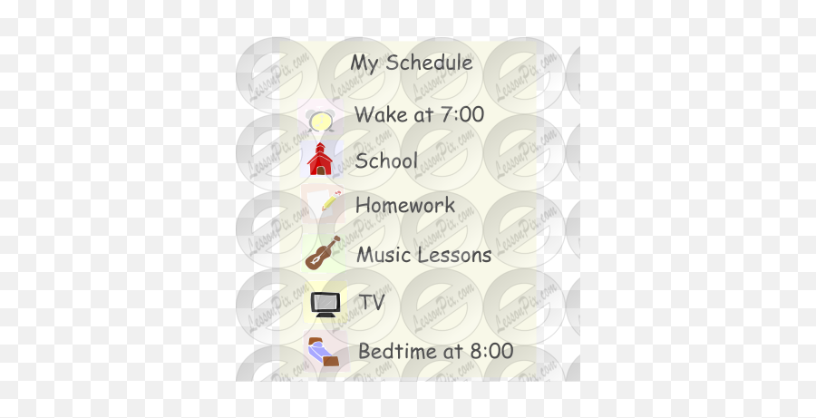 Schedule Stencil For Classroom - Dot Emoji,Schedule Clipart