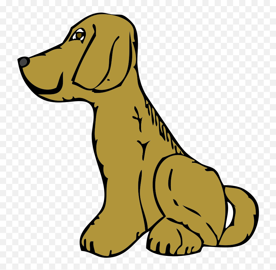 Free Clip Art Dog Side View By Johnnyautomatic Emoji,Basset Hound Clipart