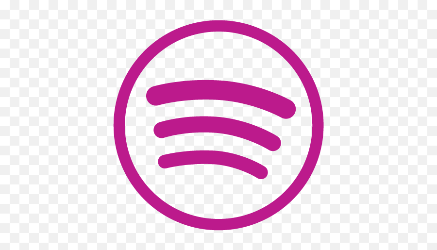 Spotify Logo Png - Pink Spotify Logo Transparent Background Emoji,Spotify Logo