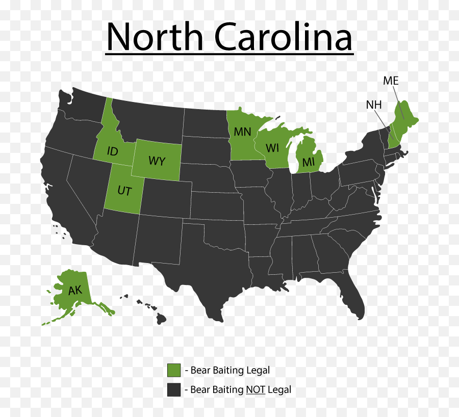 Can You Bait Bear In North Carolina U2013 Bear Baiting Tips Emoji,North Carolina Outline Png