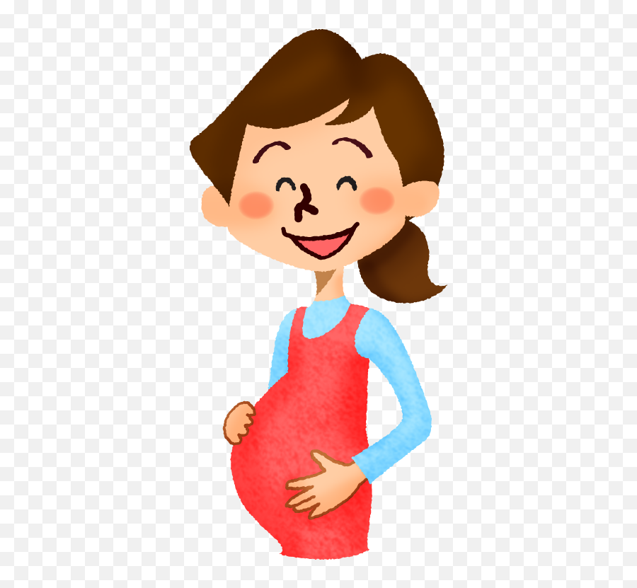 Pregnant Woman Smiling Free Clipart Illustrations - Japaclip Emoji,Pregnant Lady Clipart