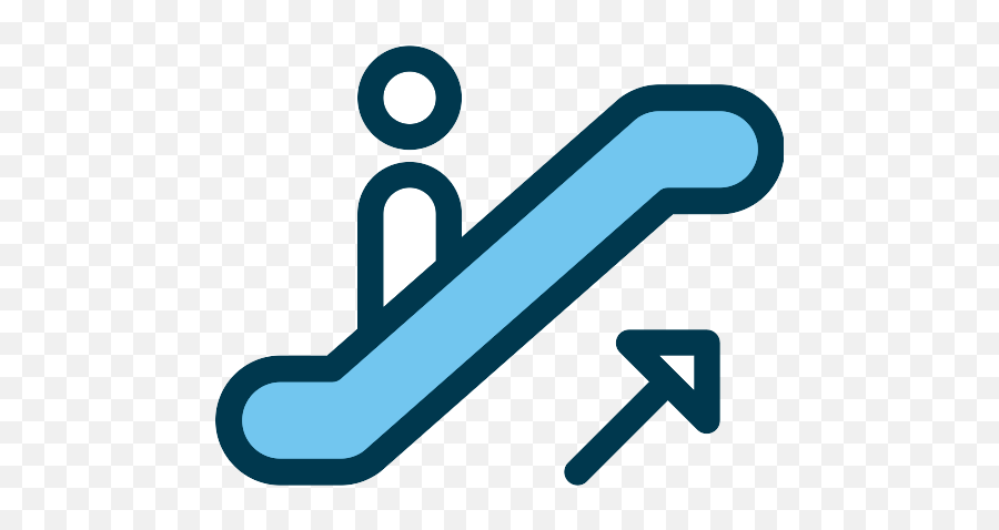 Escalator Vector Transparent Png Arts Emoji,Escalator Clipart