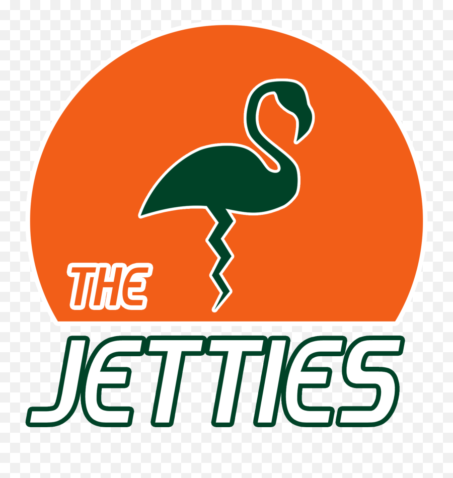 The Jetties Flamingo Logo Inspired By - London Victoria Station Emoji,Miami Hurricanes Logo
