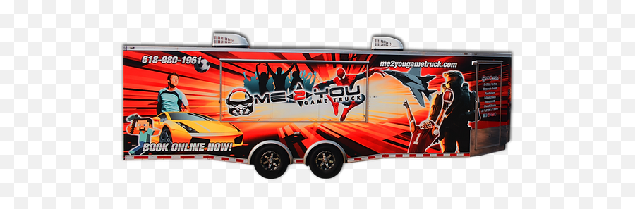 Home Me 2 You Game Truck Video Game Party Truck Laser Emoji,Laser Blast Png