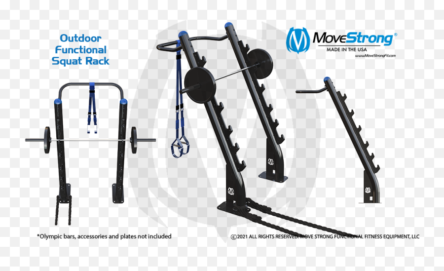 New Movestrong Outdoor Functional Squat Rack - Movestrong Emoji,Squat Png