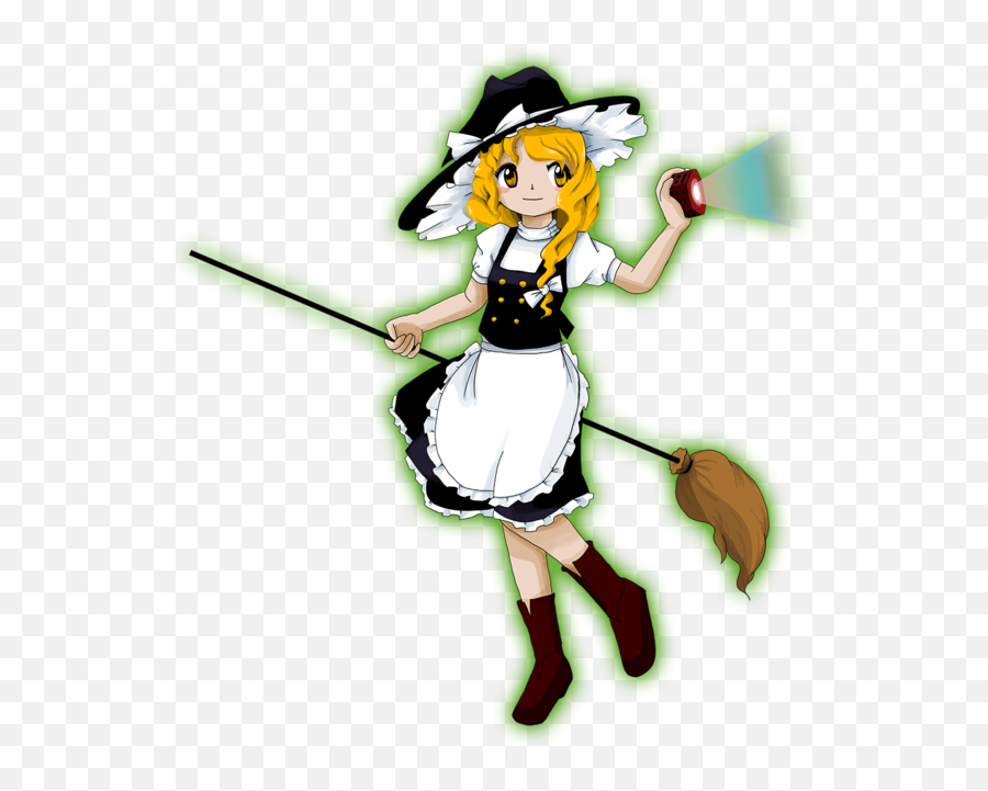 Marisa Kirisame Character - Giant Bomb Emoji,Magic Show Clipart