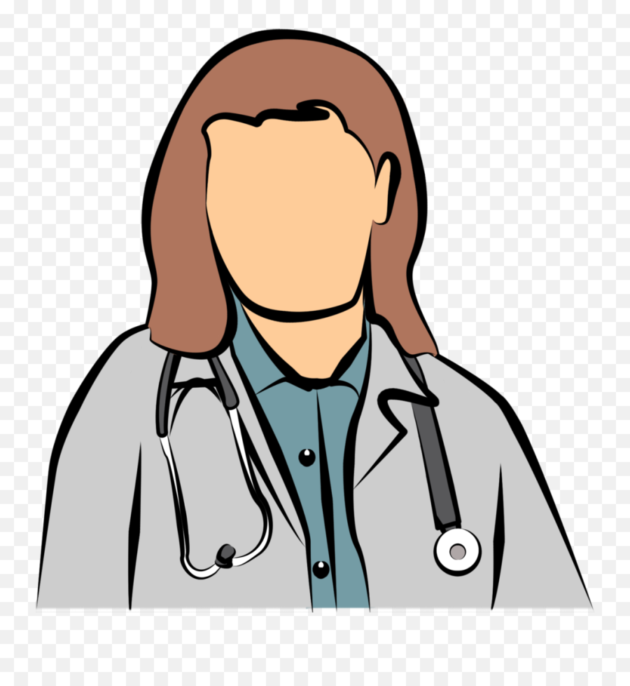 Doctor Png Clipart - Transparent Female Doctor Clipart Emoji,Doctor Clipart