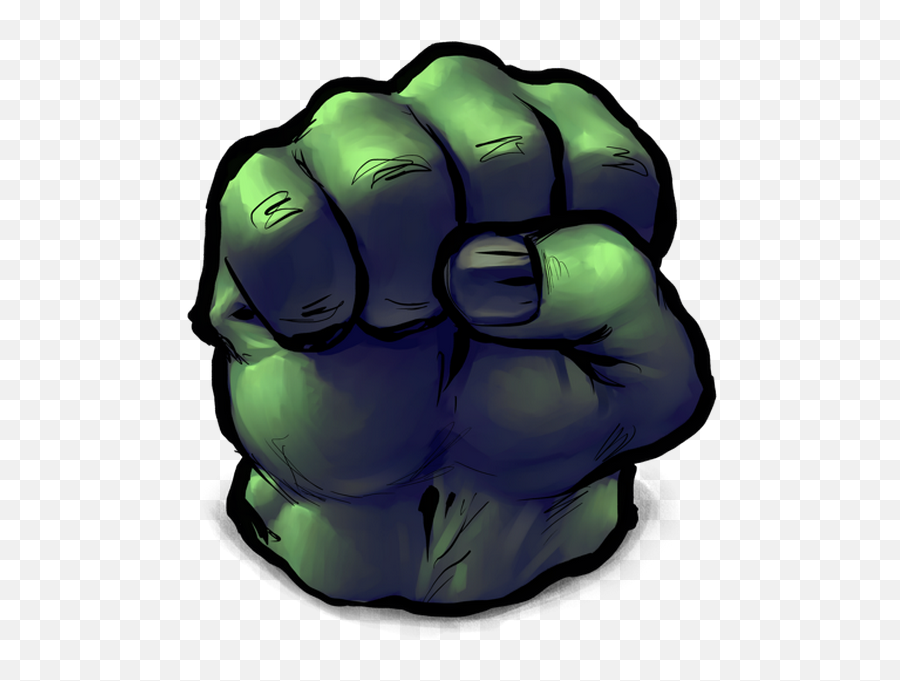Comics Hulk Fist - Free Download Transparent Hulk Logo Png Emoji,Fist Png