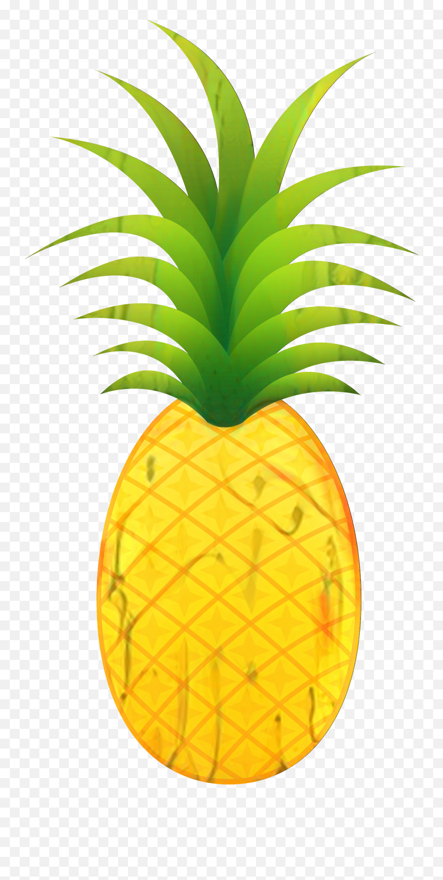 Pineapple Clip Art Portable Network - Transparent Pineapple Clipart Emoji,Luau Clipart