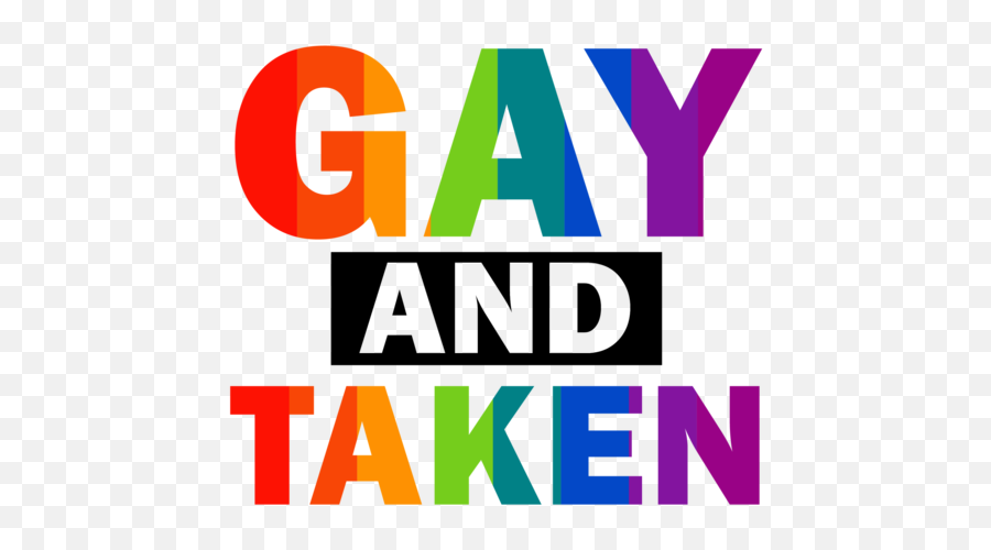 Gay And Taken - Language Emoji,Gaydar Logo