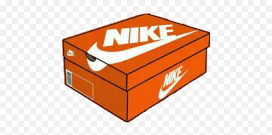 Nike Box Shoes Millysstickers Sticker By Milly - Nike Fake Box Emoji,Box Transparent Background