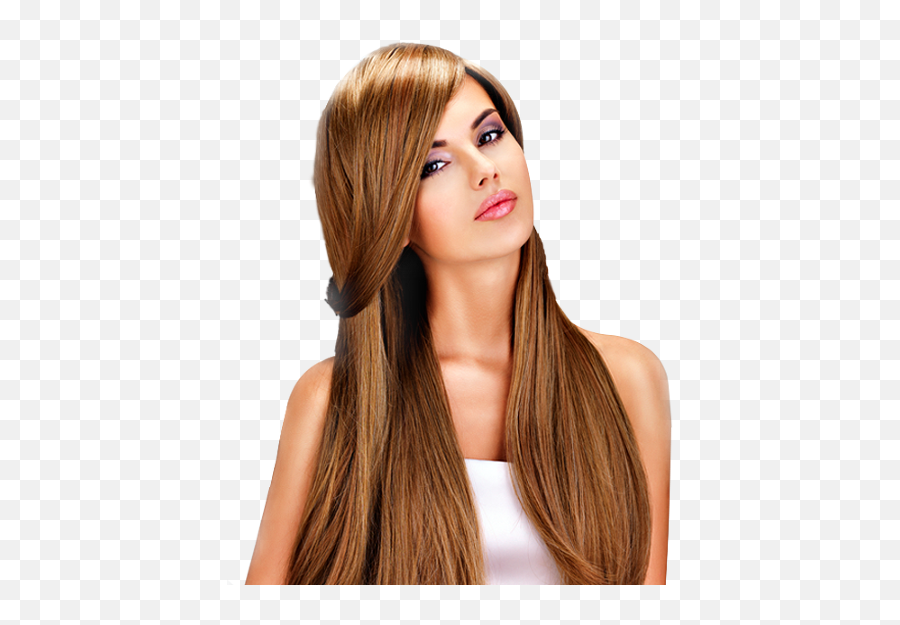 Capelli Forti E Lunghi Hd Png Download - Fair Skin Light Caramel Hair Color Emoji,Hair Model Png