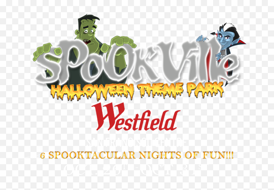 Halloween Theme Park - Language Emoji,Westfields Logo