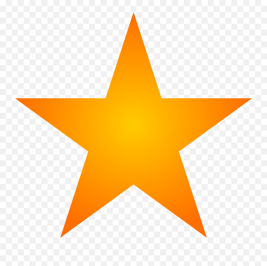 Orange Star Icon - Logo Philippine Flag Star Emoji,Orange Png