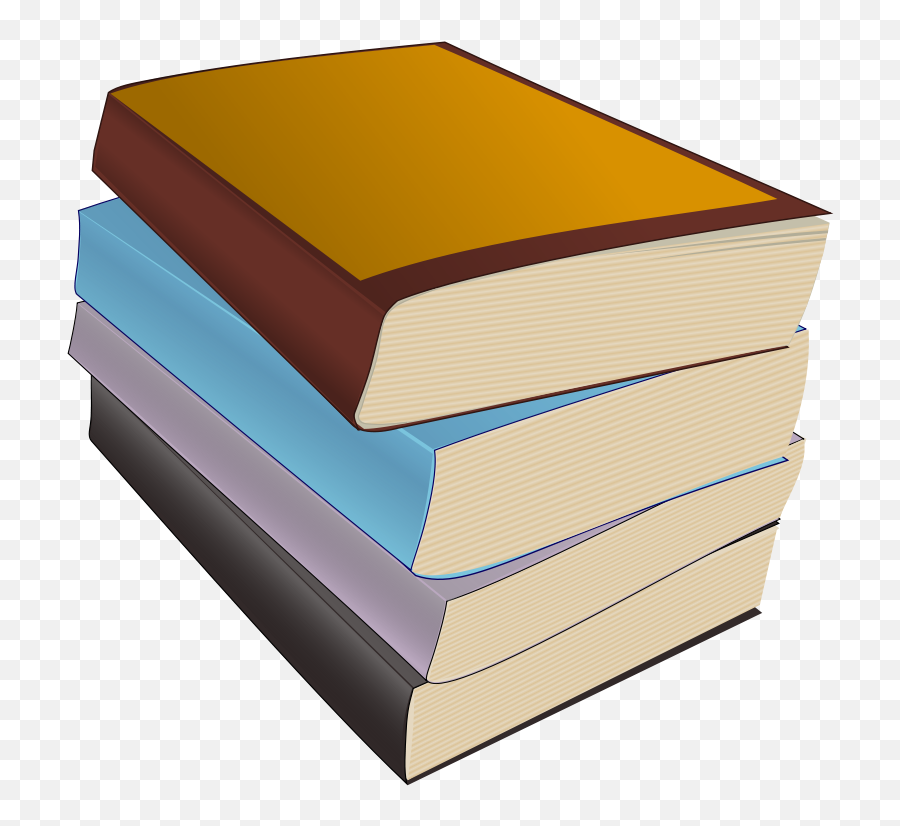 Stack Of Books Clipart 7 - 4 Books Clipart Emoji,Books Clipart