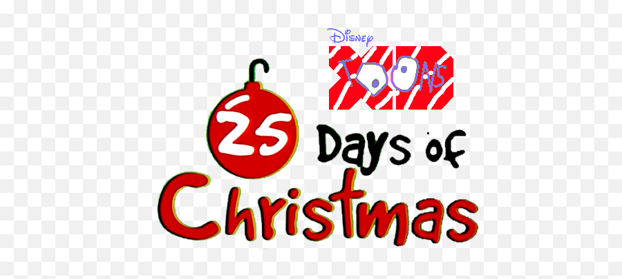 Download Disney Xd Toons 25 Days Of - Logo De Disney Channel 25 Days Of Christmas Emoji,Christmas Logo