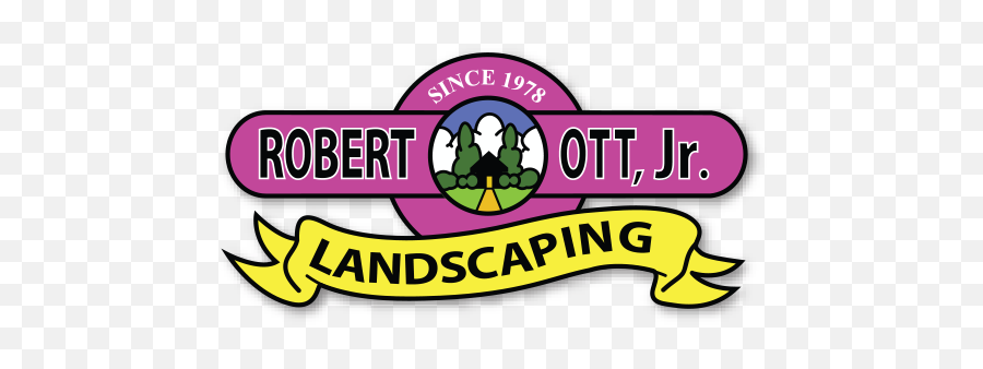 Robert Ott Landscaping Emoji,Landscaper Logo