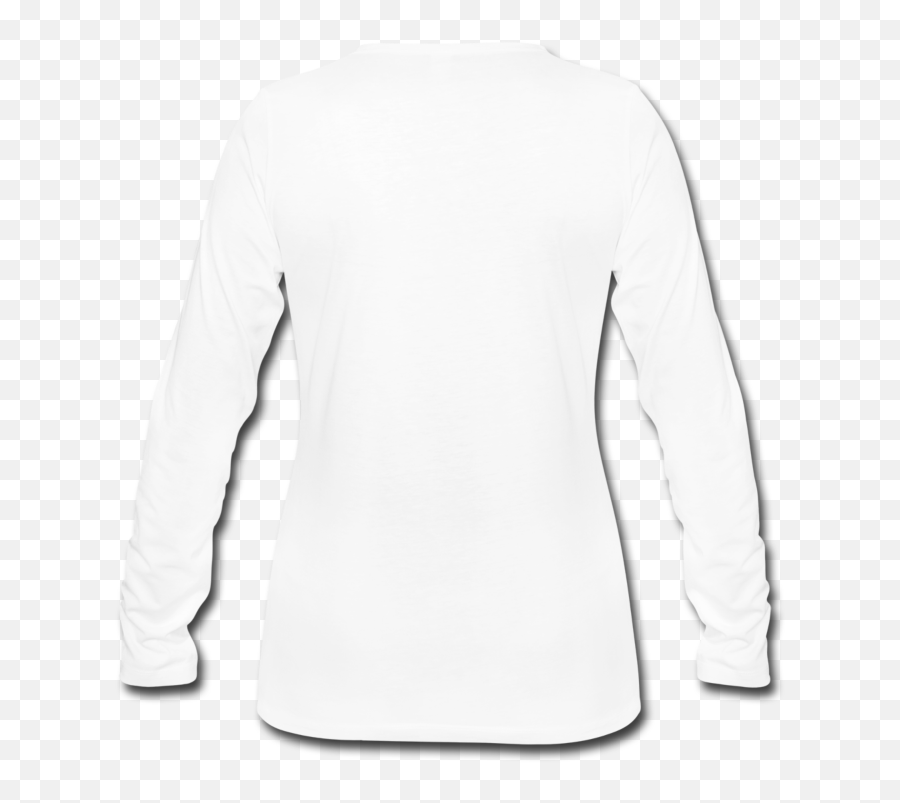Download Long Sleeve Shirt Png - Woman White Long Sleeve Shirt Png Emoji,T Shirt Png