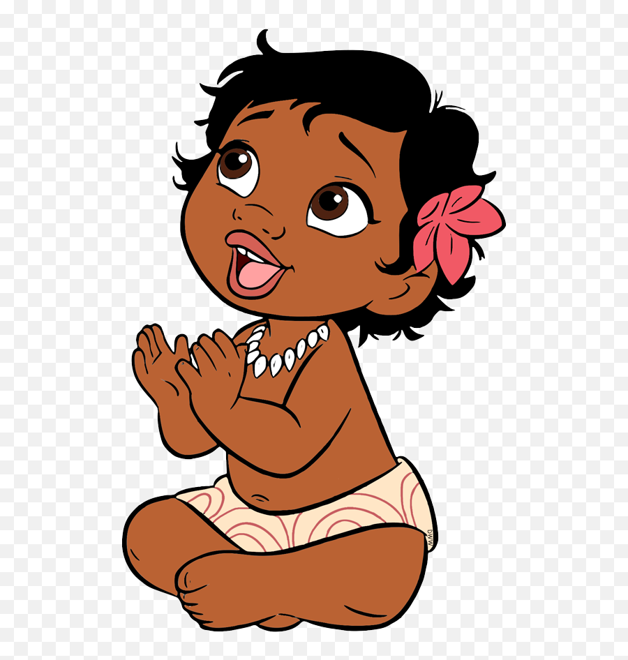Moana Clip Art - Moana Baby Sentada Png Emoji,Moana Png