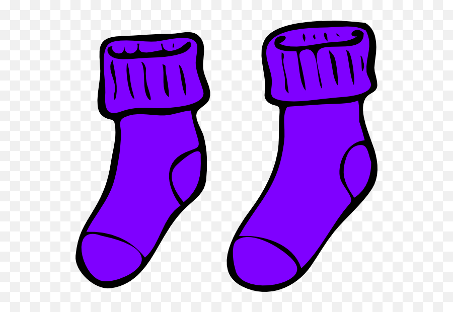 Banner Black And White Sock Clip Art At Clker Com Vector Emoji,Lavender Clipart Black And White