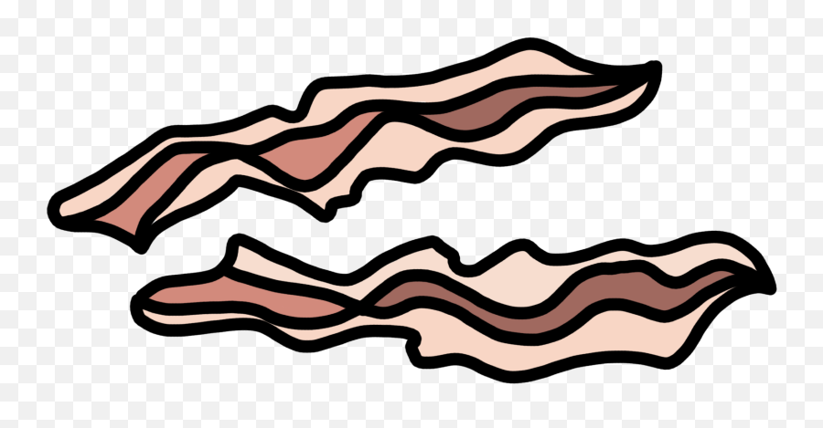 Bacon Clipart Flatworm Transparent - Flatworm Clip Art Emoji,Bacon Clipart