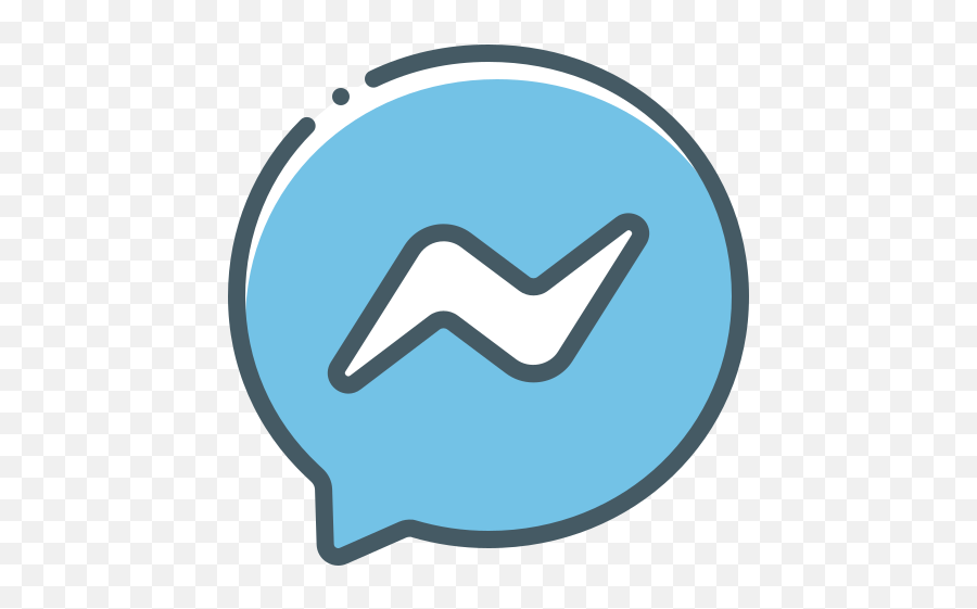 Logo Facebook Messenger Free Icon Of Social Media And Logos - Messenger Logo Emoji,Facebook Logos