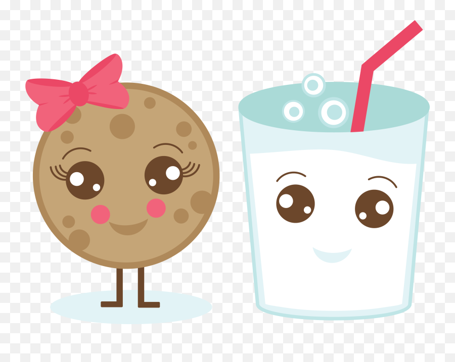 Oreo Clipart Cute Oreo Cute Transparent Free For Download - Milk And Cookies Cartoon Png Emoji,Cute Transparent