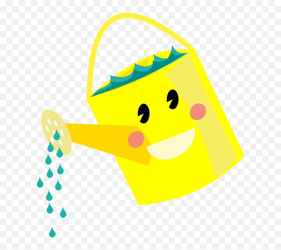 Watering Can Pot - Cartoon Animated Watering Can Emoji,Watering Can Clipart