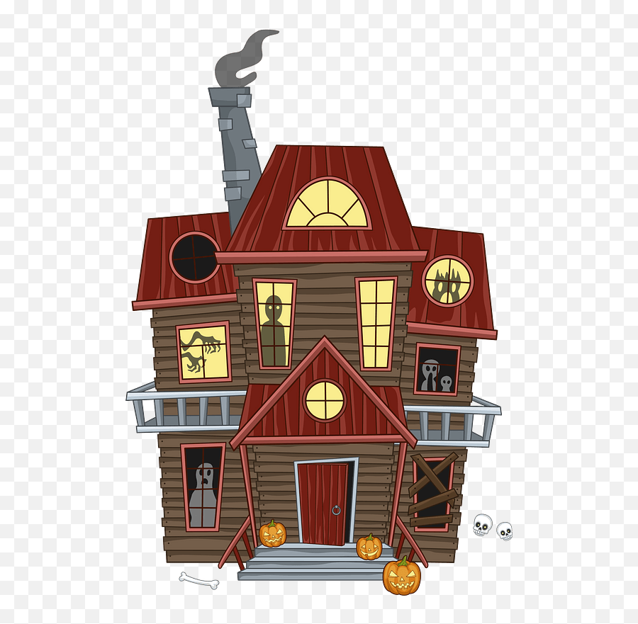 Haunted House Clipart Free Download Transparent Png - Roof Shingle Emoji,House Clipart