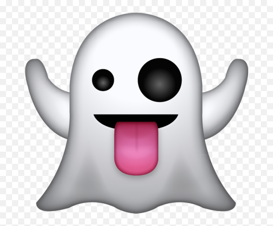 Ghost Emoji Png Transparent Background - Ghost Emoji Png,Ghost Transparent Background