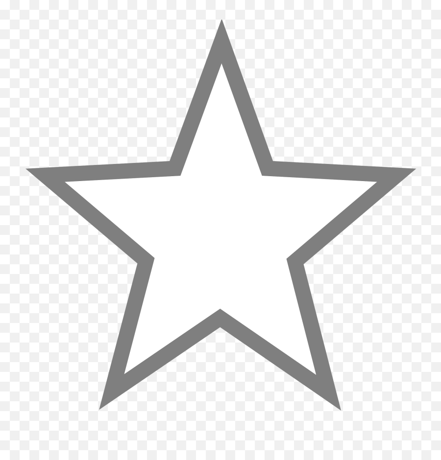 Image Of Black Star Clipart - 6 Inch 5 Point Star 839x800 Five Point Star Emoji,5 Clipart
