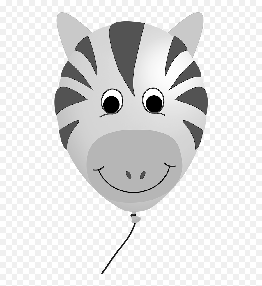 Balloon Clipart - Shine Ballloon Clipart Black And White Emoji,Balloon Clipart Black And White