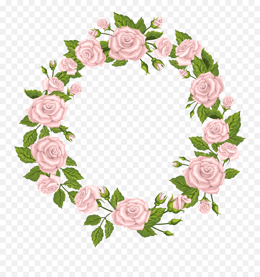 Png Border Pink Roses Transparent Png - Clip Art White Roses Transparent Background Emoji,Rose Border Png