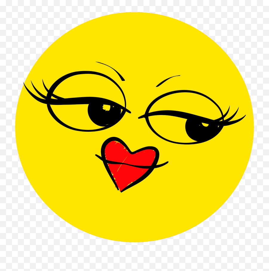 Kissing Smiley Clipart - Biggest Flirt Emoji,Smiley Clipart