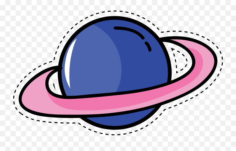 Planet Cartoon Blue Transprent Png Free - Planet Png Transparent Small Animeted With Rings Emoji,Planet Png