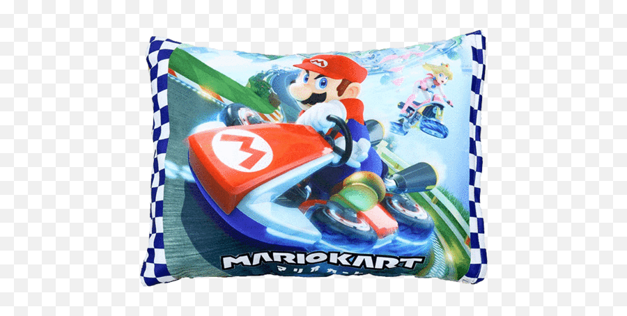 Mario Kart Kids Pillow - Mario Kart Para Wii U Emoji,Mario Kart Transparent