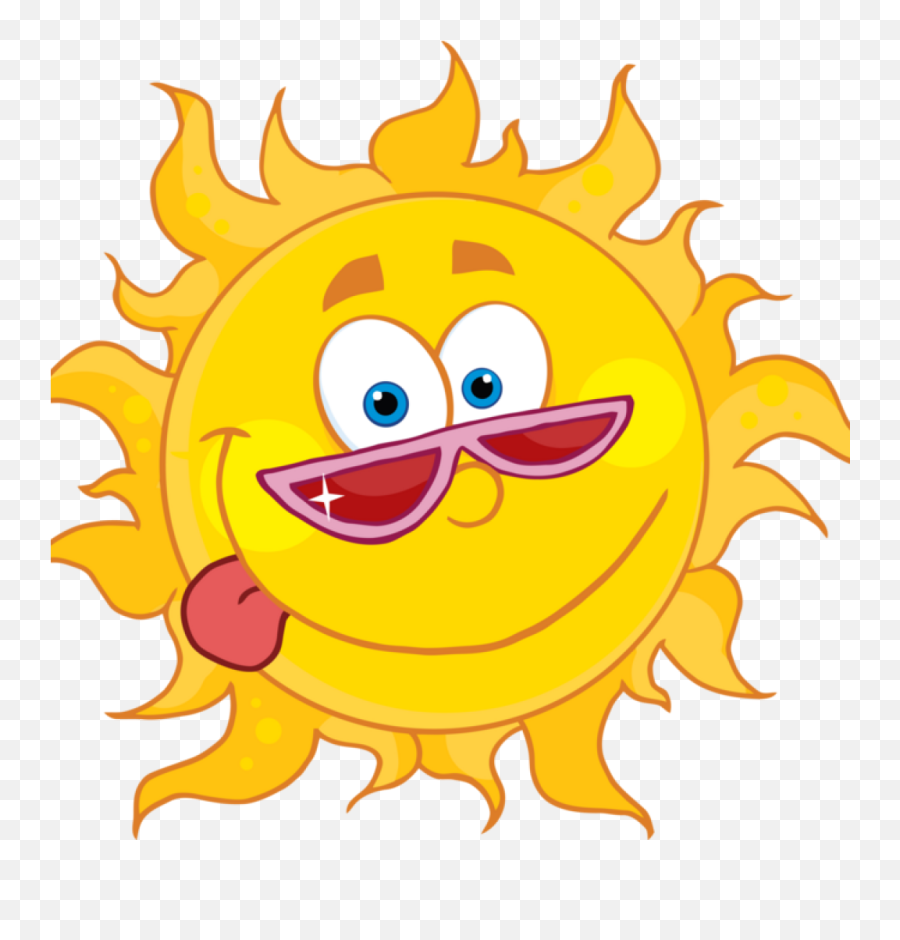 Sun Cartoon Images Pictures Of Cartoon Character Sun - Sun Sun Cartoon Png Emoji,Smiling Clipart