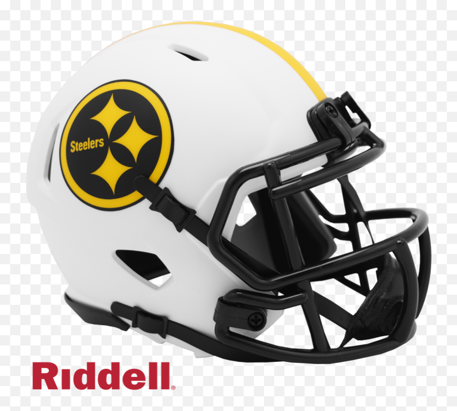 Lunar Mini Helmets - Steelers Helmet Emoji,Steelers Helmets Logo