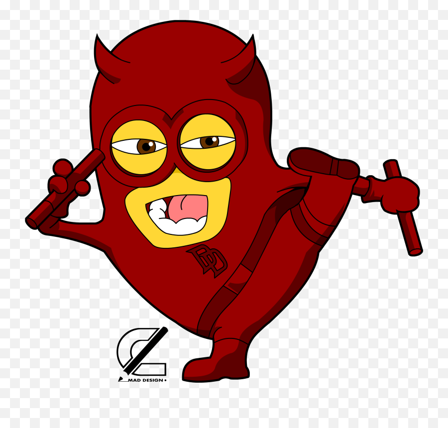 Download Hd Marvel Daredevil Clipart Emoji,Daredevil Png