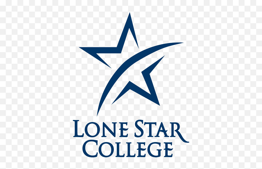 Download Hd Lone Star College Logo - Lone Star College Star Emoji,Lonestar Logo